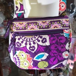 Vera Bradley crossbody bag in Plum Crazy 